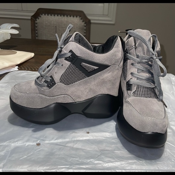 Women’s wedge sneakers - Picture 1 of 11